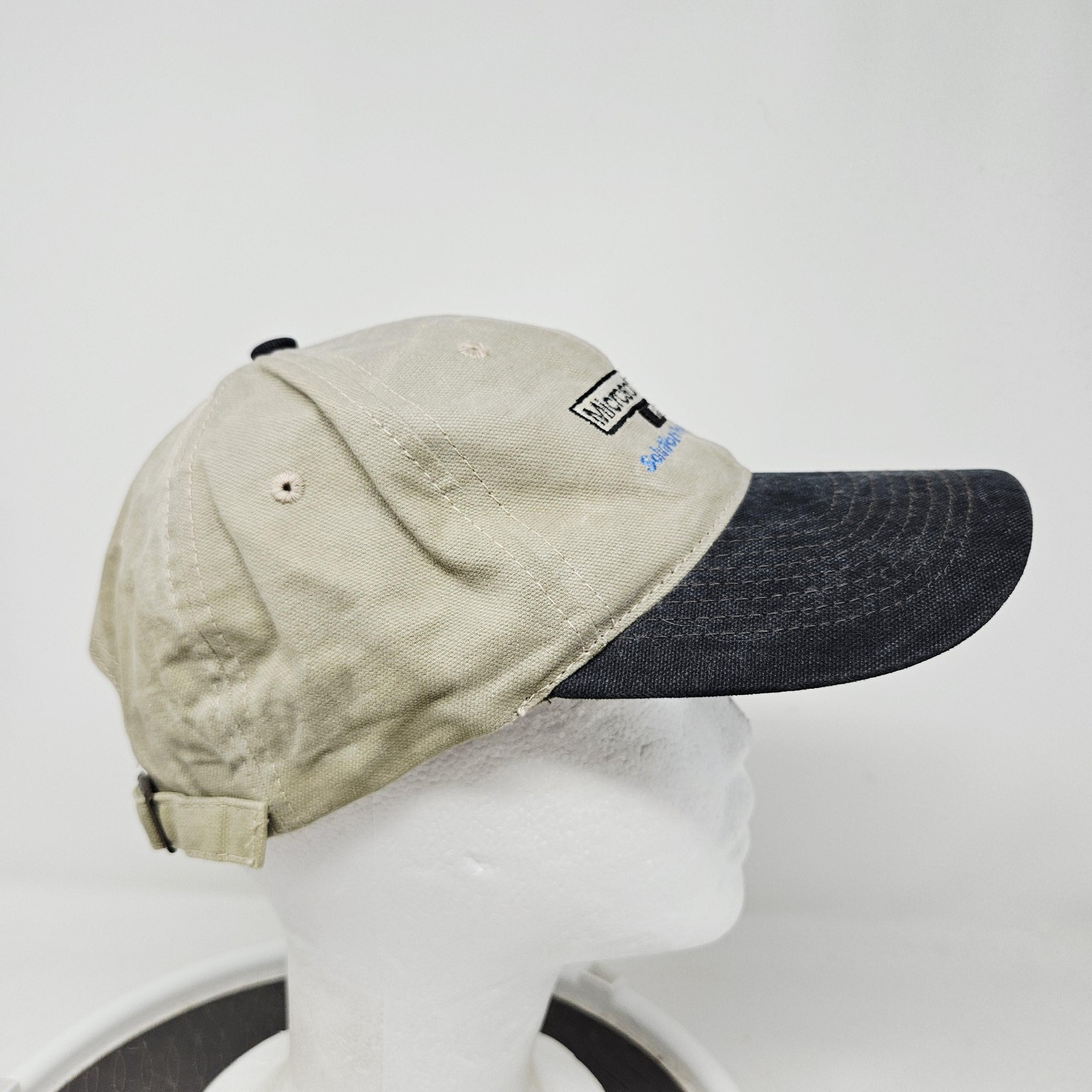 Microsoft Hat Cap Baseball Strap Back One Size Be… - image 3