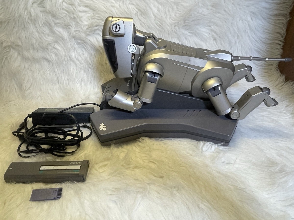 SONY Aibo ERS-110 Early Virtual Robot JAPAN JP Dock Battery