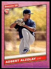 Adbert Alzolay 2020 Donruss #258 Cubs MLB READ FREE SHIPPING AutographDen