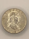 1963-D Franklin Half Dollar 90% Silver Denver Mint Circulated Ungraded Coin