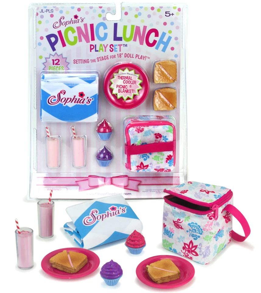 Sophia's 8-pc. Picnic Set for 18" Dolls, Multi - Image 3 of 4