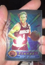 1994-95 Topps Finest - Scott Brooks #128 Refractor