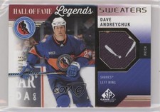 2021 SP Game Used HOF Legends Sweaters 30/35 Dave Andreychuk #HOF-DA Patch 7gn