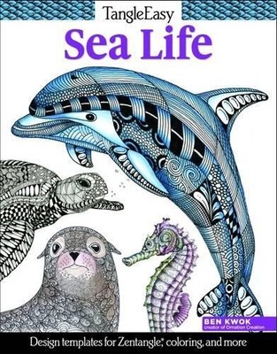 Ben Kwok TangleEasy Sea Life (Taschenbuch) TangleEasy (US IMPORT)