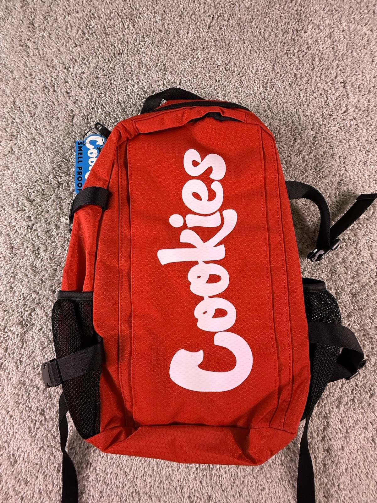 Red With White Lettering