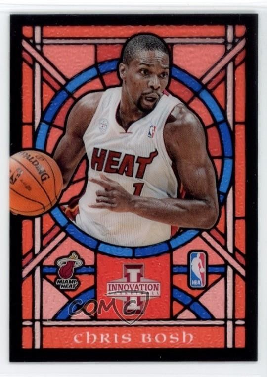 2012-13 Panini Innovation Stained Glass Chris Bosh #79 HOF