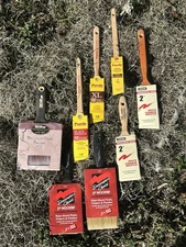 8 Pc. Paintbrush Set Various Sizes Brushes