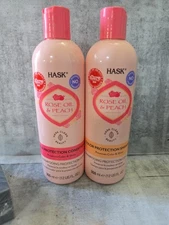 ROSE OIL + PEACH Shampoo and Conditioner Set - Color Protecting for All Hair ...