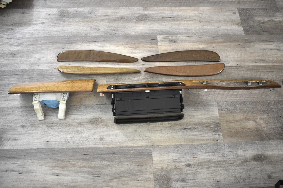 Jaguar X-TYPE 2003 2008 tablero central ventilación de aire con bisel moldura OEM Foto 4 de 4