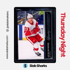 2021 UPPER DECK #464 LUCAS RAYMOND YOUNG GUNS RC ROOKIE