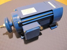 DWEMA Kreiss&auml;gemotor 400V 3kW KSM-D63-B-2-L, Aufnahme 25,4 + 30mm LINKSGEWINDE