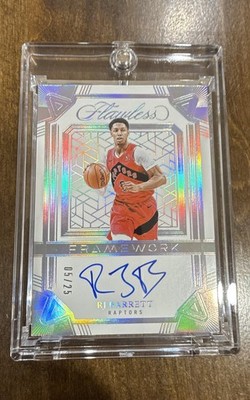 2024-25 Panini Flawless - Framework Signatures RJ Barrett #FRM-RJB /25 (AU)