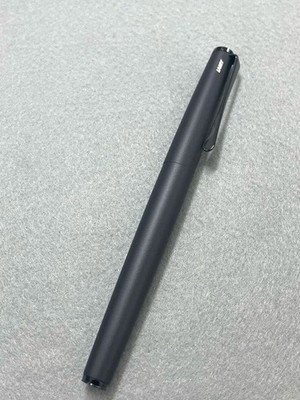 Excellent LAMY studio Lx All Black Limited F Fine Fountain Pen Germany