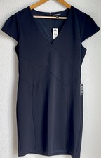 Express Black Hem Sheath Dress Size L