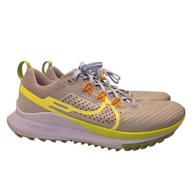 Nike React Pegasus Trail 4 DJ6158-002 Light Iron Ore Volt Men s Size 8 Running