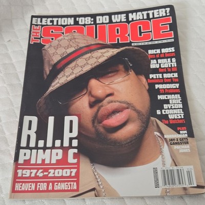 The Source Magazine 2008 Issue 82 Election 2008 Hip Hop Pimp C Tribute