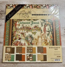 Graphic 45 *ENCHANTED FOREST* 12x12 Paper COLLECTION PACK Renaissance Fair NEW