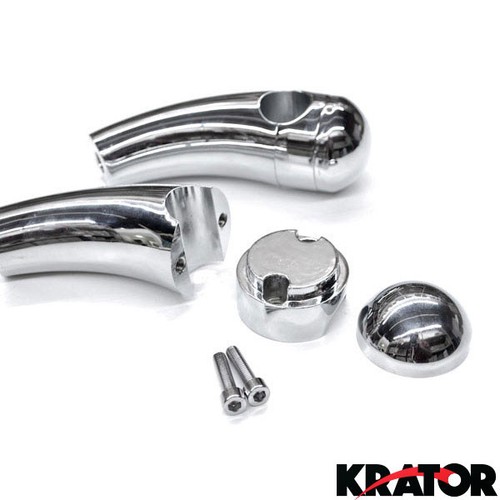 3.5" Handlebar Risers for Yamaha VStar Honda VTX Suzuki Boulevard ...