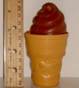 Vintage Fisher Price Fun Food McDonalds Ice Cream Fountain Replacement Cone