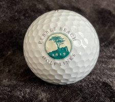 NEW Logo Golf Ball Pebble Beach Titleist Pro V1/V1x 5A Great Condition 1pc