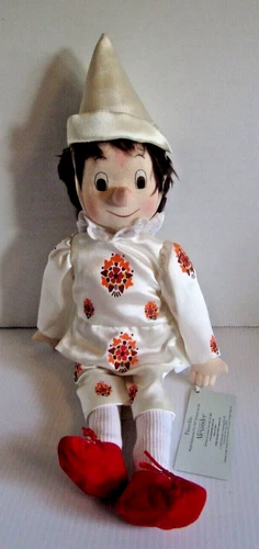 Madame Alexander Doll Pinocchio Roberto Benigni Cloth doll FAO SCHWARZ NWT