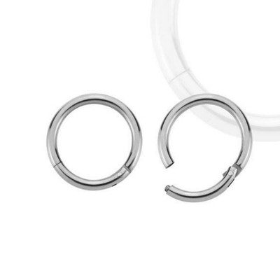 Segment Anneau Nasal 1.2mm Or - Haltère Pour Piercing Septum/nez