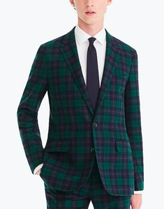 tartan plaid dinner jacket