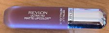 1 Revlon Ultra HD Moisturizing Metallic Matte Lipstick LIP Color 705 HD SHINE