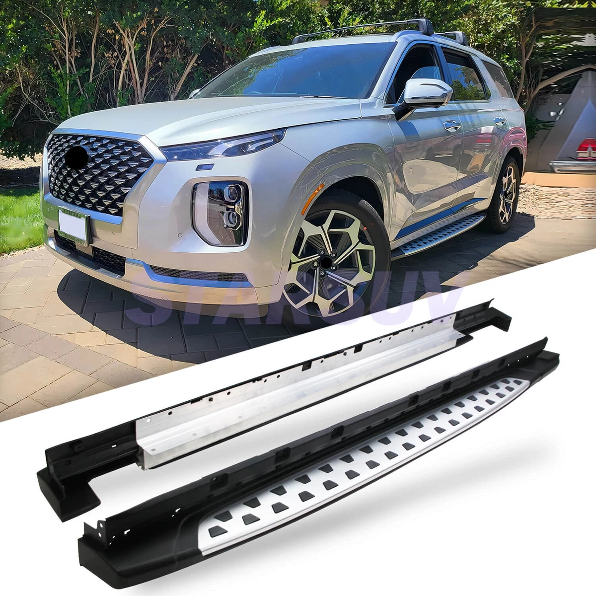 Running boards 2024 for hyundai palisade