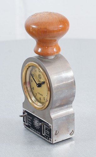 Rare ERFU Patent Timestamp Time Stamp Mechanical 8 Day Work 7 Rubies - Picture 4 of 14