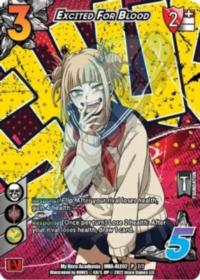1X-Excited For Blood (Promo 7/7)-MHAPR:  My Hero Academia Promos (Retro)-Univers
