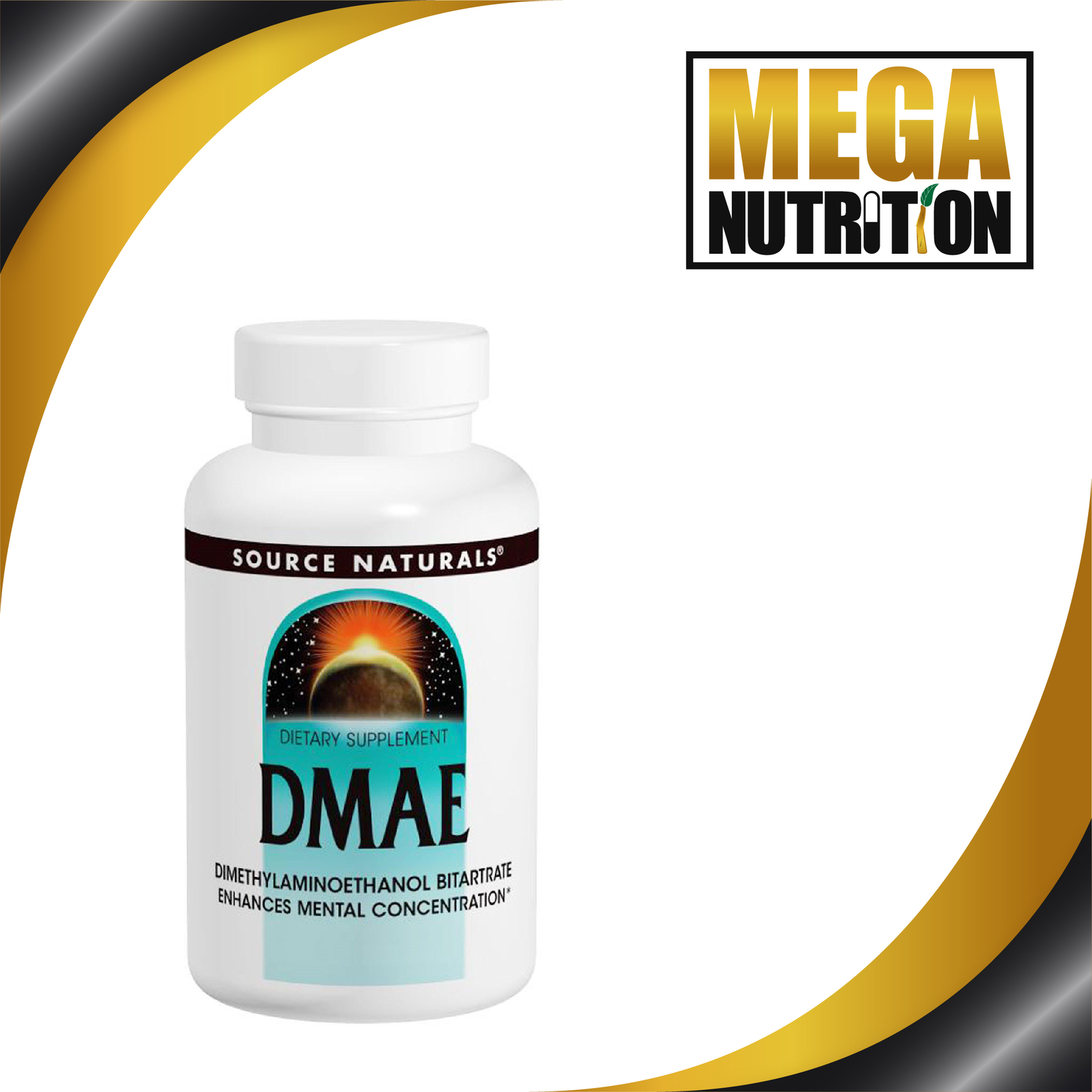 DMAE 351mg 200 Tablets Acetylcholine Booster Mental Acuity Focus