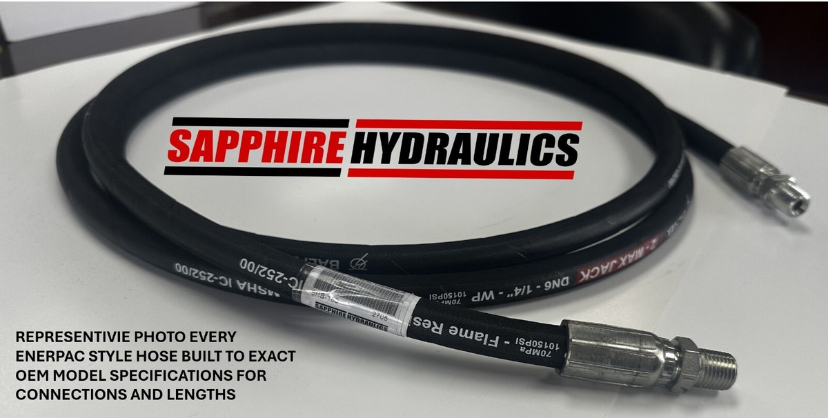 Enerpac Style Hydraulic Jack Hose 20' – Replaces H9320 | eBay