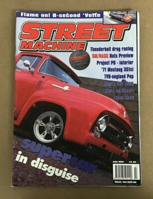 Street Machine Juli 2001 Thunderball Drag Racing SM NASC (2 Seiten lose) 2391M13