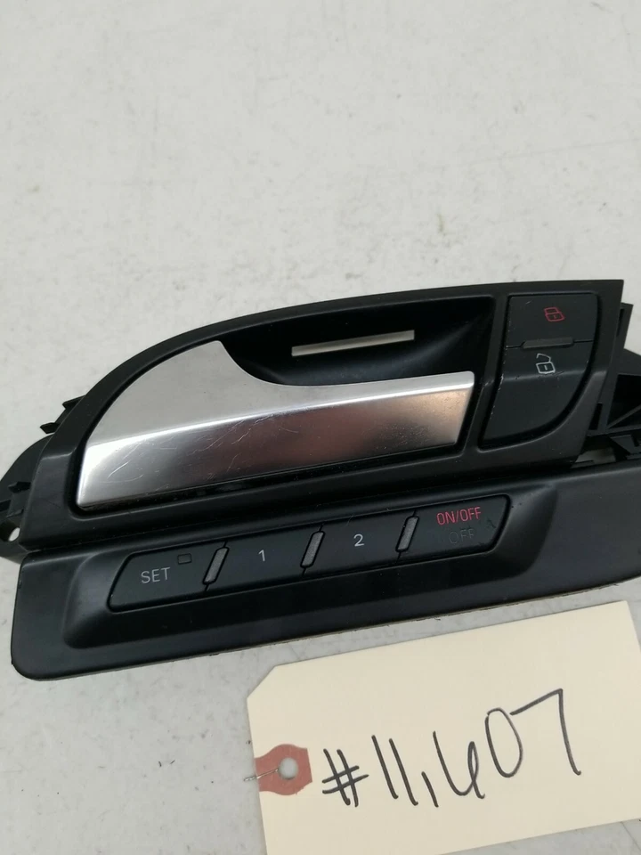 2013 Audi Q7 4L  Front Left Interior Door Opening Handle Black 4L0959527A - Image 2 of 4