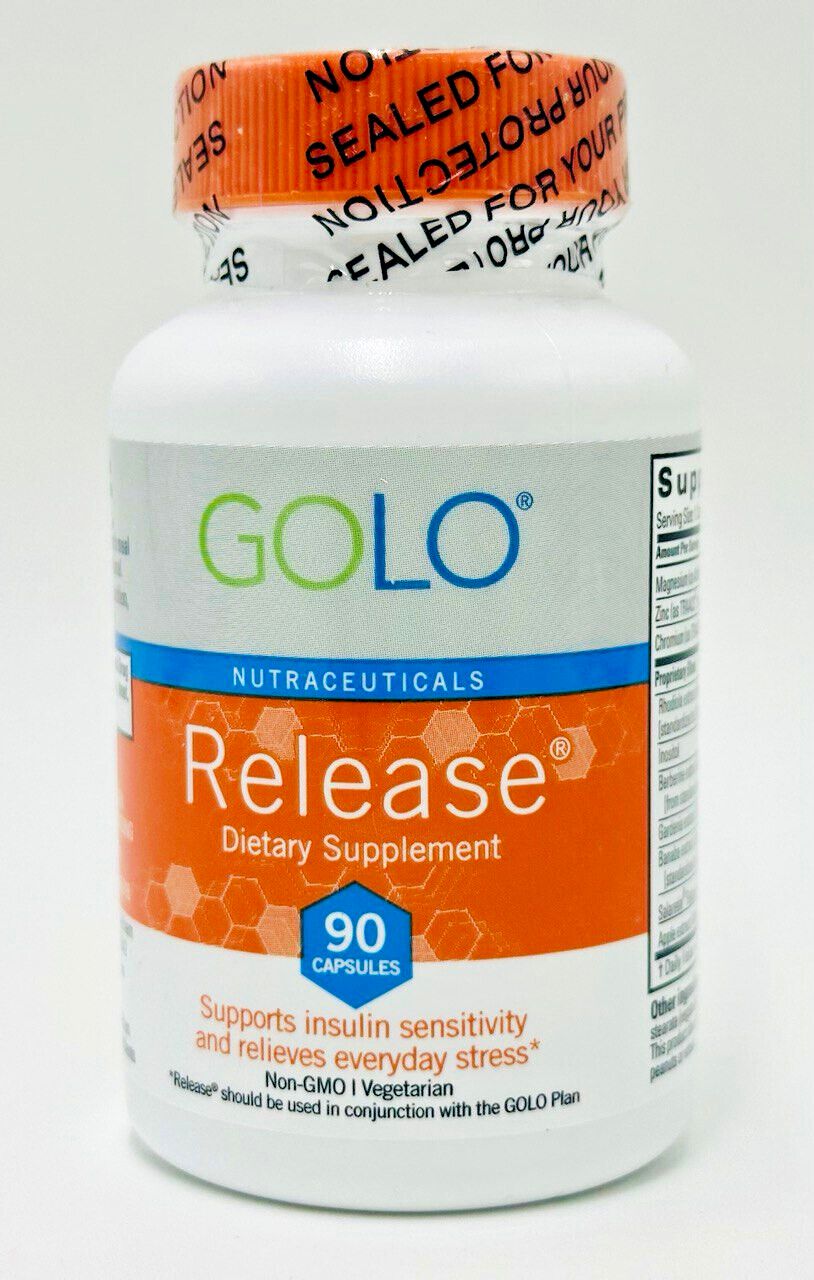 GOLO Release Dietary Supplement 180 Capsules +Weight Loss Guide Booklet