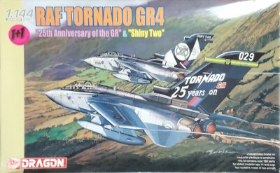Dragon 1/144 Warbird Series. Set of Two RAF Tornado GR4 (#4606)
