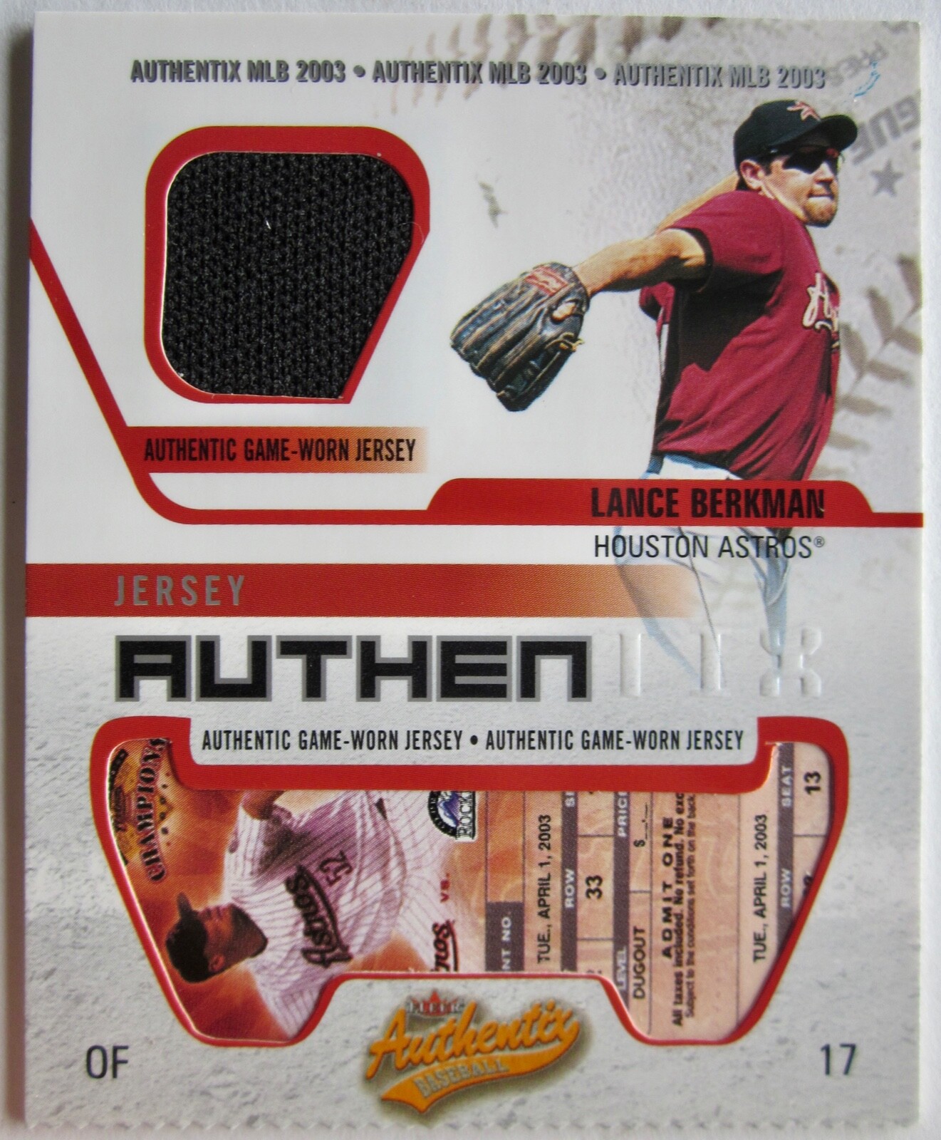 2003 astros jersey