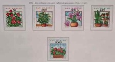 1992 SAN MARINO - SERIE ORDINARIA  COSE GESTI AFFETTI DI OGNI GIORNO - 5 val MNH