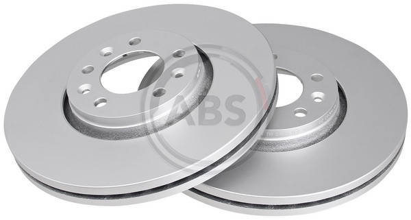 Pair of Front Brake Discs for Citroen C5 Dispatch Fiat Scudo A.B.S. 17773