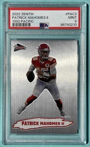 2022 Zenith Patrick Mahomes #PAC2 1992 Pacific - PSA 9 Mint