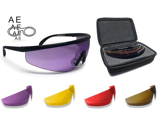 Bertoni Occhiali Tiro Sportivo Poligono Shooting con Clip da Vista AF899A |  eBay