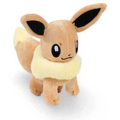 Pokemon Eevee 6.5'' Plush Toy Plushie Cute Soft Decorative Anime Video Game