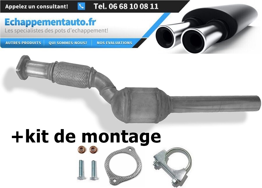 Catalyseur Renault Espace IV 2.2 DCI monolithique haute performance