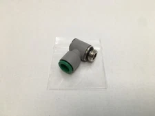 Elbow Throttle Body Flow Control Valve 10mm ID Push To Connect M13 x 1.5 Thread