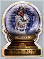 2022 Topps Gypsy Queen Crystal Gazing Die-Cut #CG-16 Jazz Chisholm Jr. Marlins