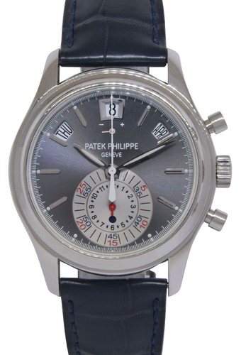 Patek Philippe 5960 Annual Calendar Chronograph Platinum Watch...