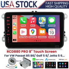 8 Rear Usb Noname Rcd330 Rcd880 Radio Carplay Android Auto For Vw Golf Jetta Us