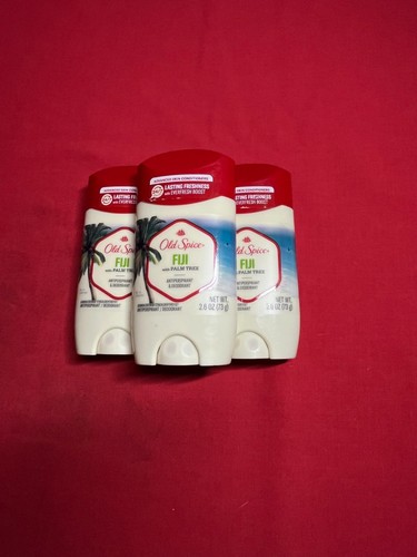 3 Sticks Old Spice FIJI mit Palme Antitranspirant & Deodorant je 2,6 Unzen 10/25