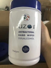 UZO1 Hand & Surface Cleaning Wipes  (4 Canisters)